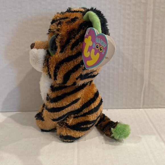 Stripes the Tiger TY Beanie Baby - Picture 4 of 5